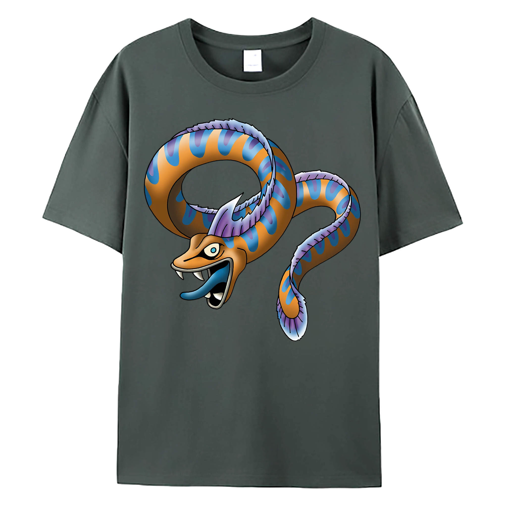 （画像用） ドラゴンクエスト Doragon Kuesuto Dragon Quest 綿100％ メンズ半袖Tシャツ｜肌触りやわらか＆通気性